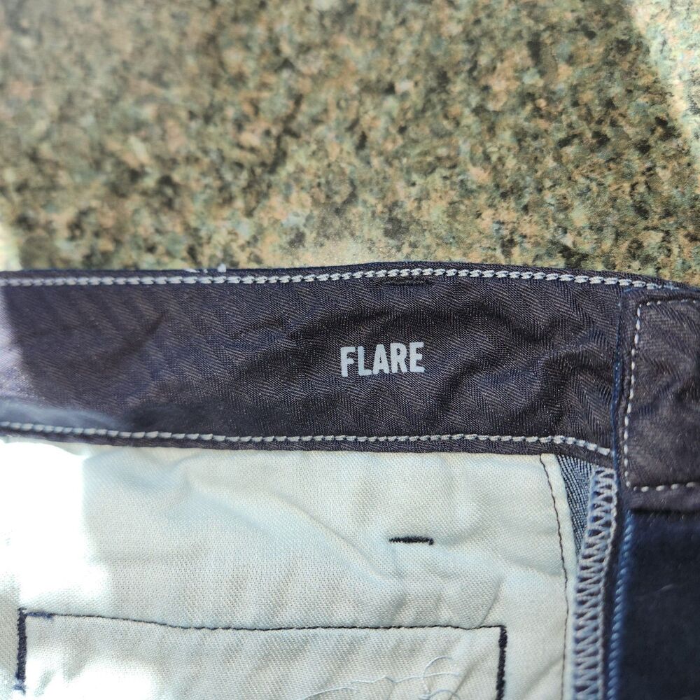Banana Republic Dark Blue Flare Jeans Women Size 29 - Picture 9 of 11